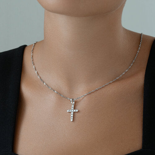 Kreuz mit Zirkonia