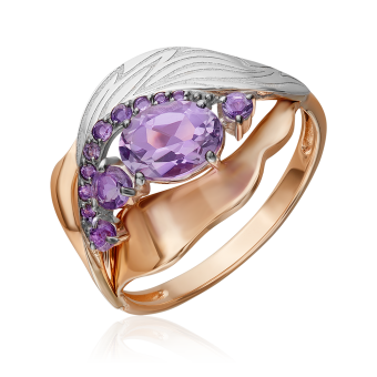 Damenring mit Amethyst 