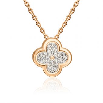Pendant with zirconia 