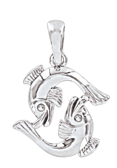 Pendant Zodiac sign Pisces 