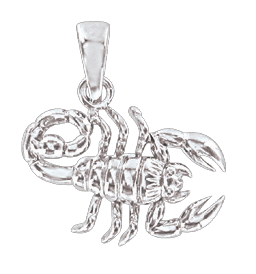 Pendant Zodiac sign Scorpio 