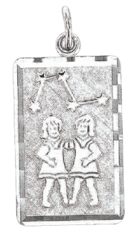 Pendant Zodiac sign Gemini 