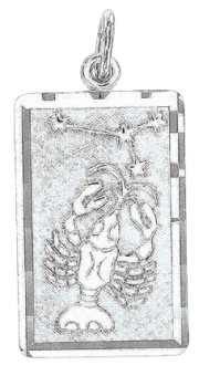 Pendant Zodiac sign Cancer 