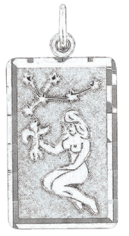 Pendant Zodiac sign Virgo 