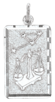 Pendant Zodiac sign Libra 