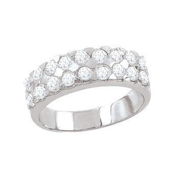 Ladies Ring with zirconia 