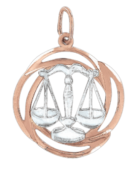 Pendant Zodiac sign Libra 