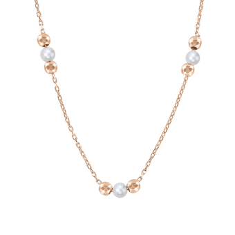 Necklace with pearls 