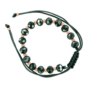 Armband mit Rotgold Kugeln 