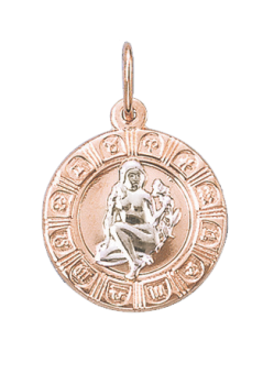 Pendant Zodiac sign Virgo 