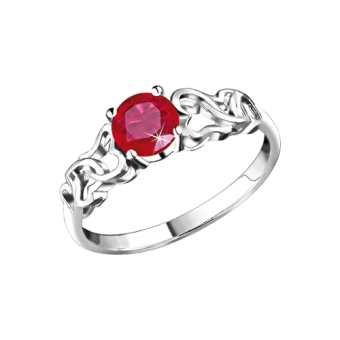 Ladies Ring with zirconia 