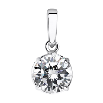 Pendant with zirconia 