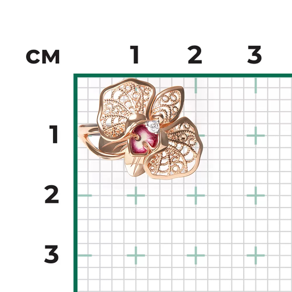 Damenring ''Orchidee''