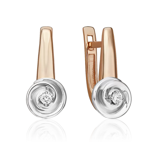 Ohrringe mit Diamanten