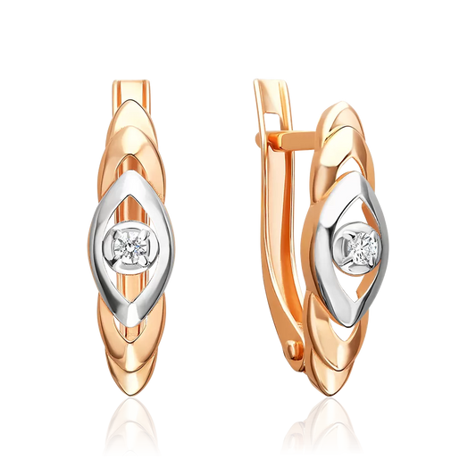 Ohrringe mit Diamanten