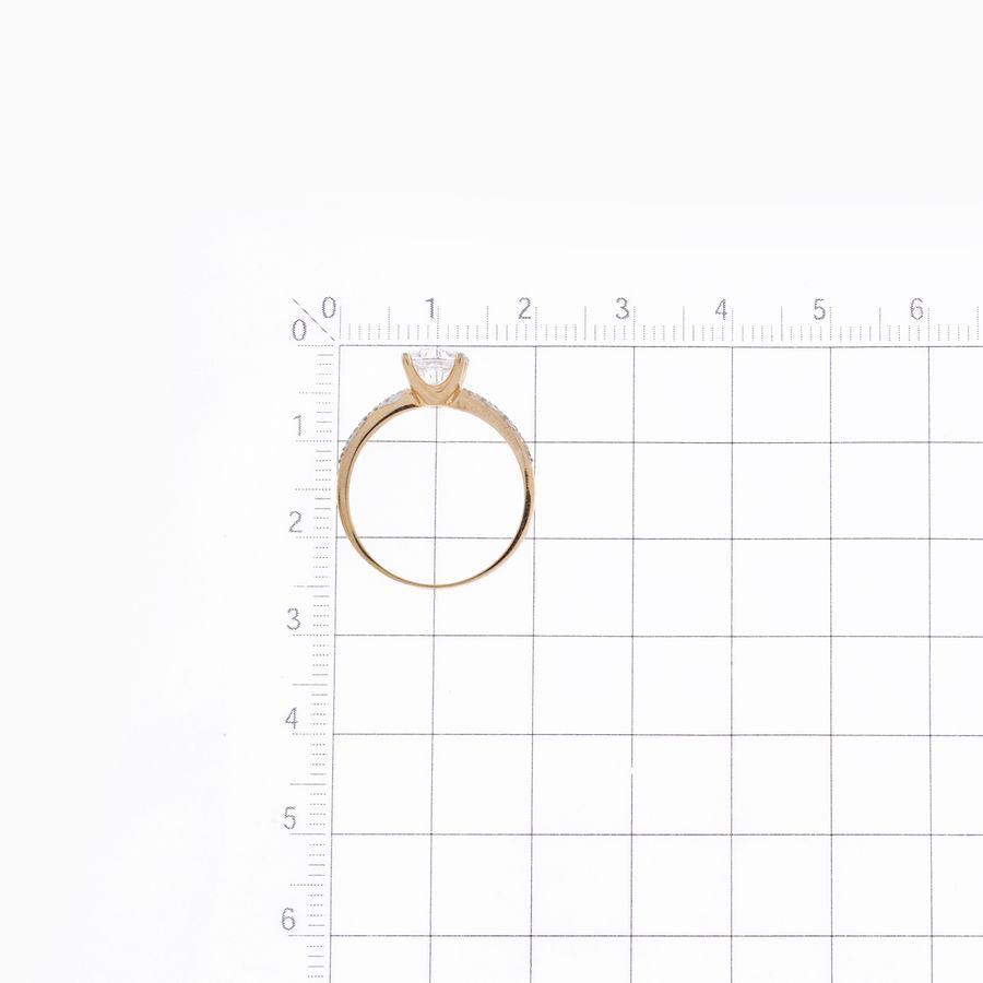Damenring mit Zirkonia